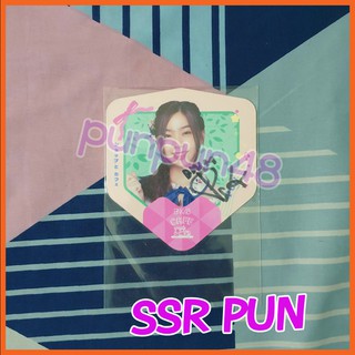 Pun BNK48 SSR ที่รองแก้ว V.4 คิมิวะ Kimiwa melody BNK48 ปัญ pun ของแท้ รับบัตรเครดิต