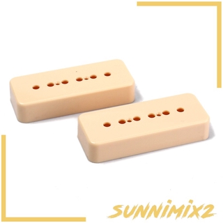 ( Sunnimix 2 ) ปิ๊คอัพ Humbucker Pickup Cover 50 / 52 มม . สําหรับกีตาร์ P90