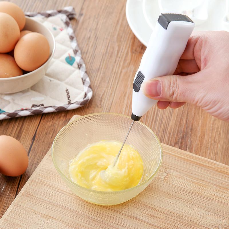 Japan hand-held electric egg beater egg stir stick home baking mini cream whisk stirrer