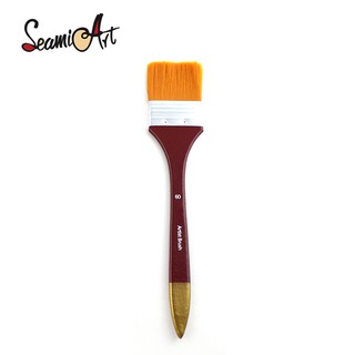 SeamiArt พู่กันไนล่อนสําหรับวาดภาพสีน้ํามัน Gouache / Acrylic / Oil Painting 1 ชิ้น