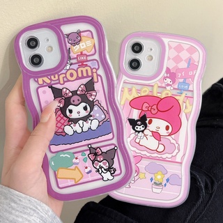 เคสไอโฟน เคสไอโฟน11 เคสโทรศัพท์ เข้ากันได้กับ iphone 13 pro max เคส iPhone เคสใสนุ่มหนา TPU กันกระแทก รูปแบบคลื่นป้องกันกล้อง การ์ตูน เข้ากันได้กับ iPhone 13 Pro Max iPhone 12 Pro Max iPhone 11 iPhone 7 Plus iPhone 6 6s plus