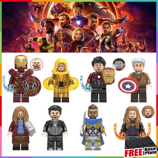 ฟิกเกอร์ Marvel Iron Man MK50 MK8 Tony Stark Thor The Avengers Valkyrie Captain Marvel ขนาดเล็ก สไตล์โบราณ