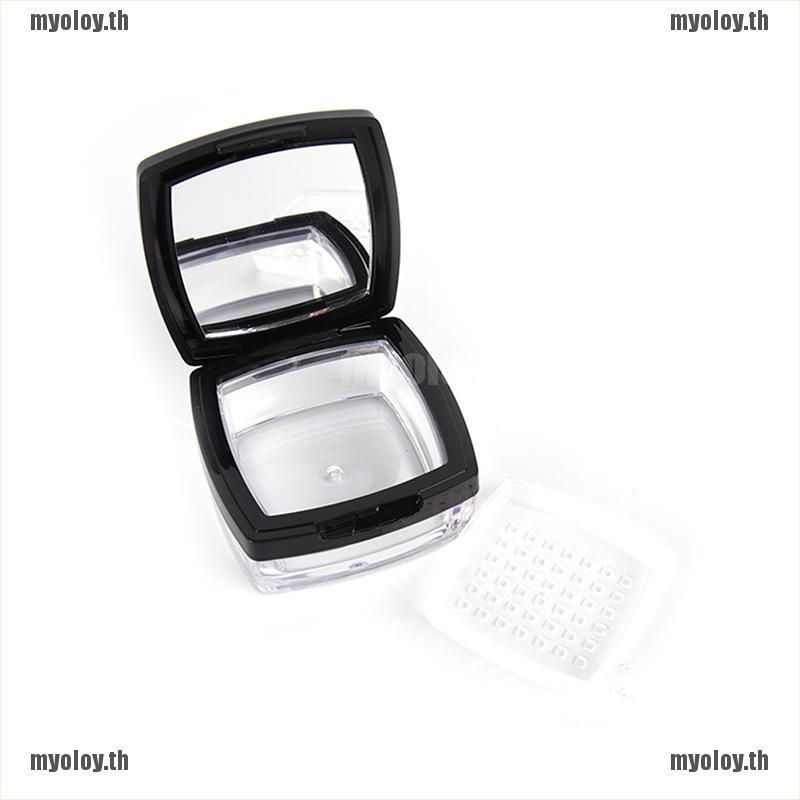 MYOL 1 ชิ้น 10 กรัมเครื่องสําอางที่ว่างเปล่า Sifter หลวม Jar คอนเทนเนอร์พัฟกล่องแต่งหน้า Travel - รูปที่ 5