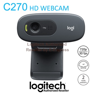 Logitech C270 HD Webcam กล้องเว็บแคม ของแท้ ประกันศูนย์ 2ปี