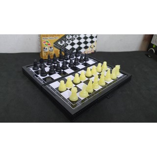 MAGNETIC Chess กระดานหมากรุก แม่เหล็ก แบบพกพา LJ 1008 ขนาด 11x11 cm