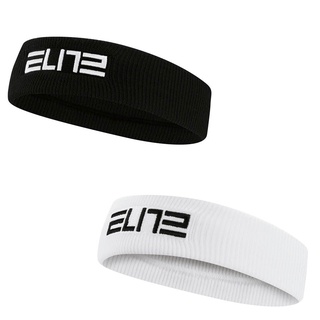 Nike Collection ไนกี้ ผ้ารัดศีรษะ ผ้าคาดผม สำหรับออกกำลังกาย Elite Headbands N.100.6699.010 BK / N.100.6699.101 WH (600)