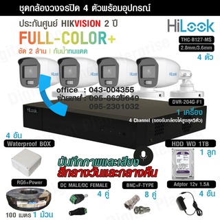 SET4 HILooK(ชุดช่าง)  ภาพสี24ชม. + บันทึกเสียง