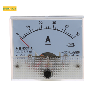 85 c 1 dc 0-50 a แผงแอมมิเตอร์อะนาล็อก