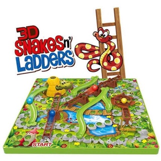 OTshopping  บันไดงู 3มิติ เกมบรรไดงู เกมงู Snake Ladders 3D