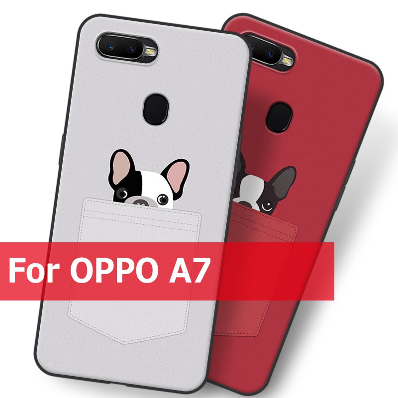 OPPO A7 Soft Case เคสโทรศัพท์มือถือแบบนิ่มสำหรับป้องกันการกระแทก ...