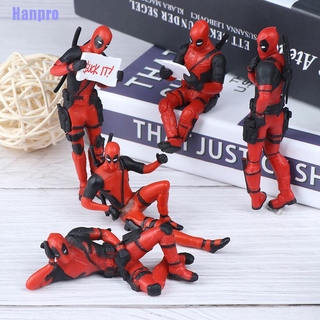 Hanpro&gt; โมเดลฟิกเกอร์ Marvel X-Men Deadpool Pvc สําหรับเก็บสะสม