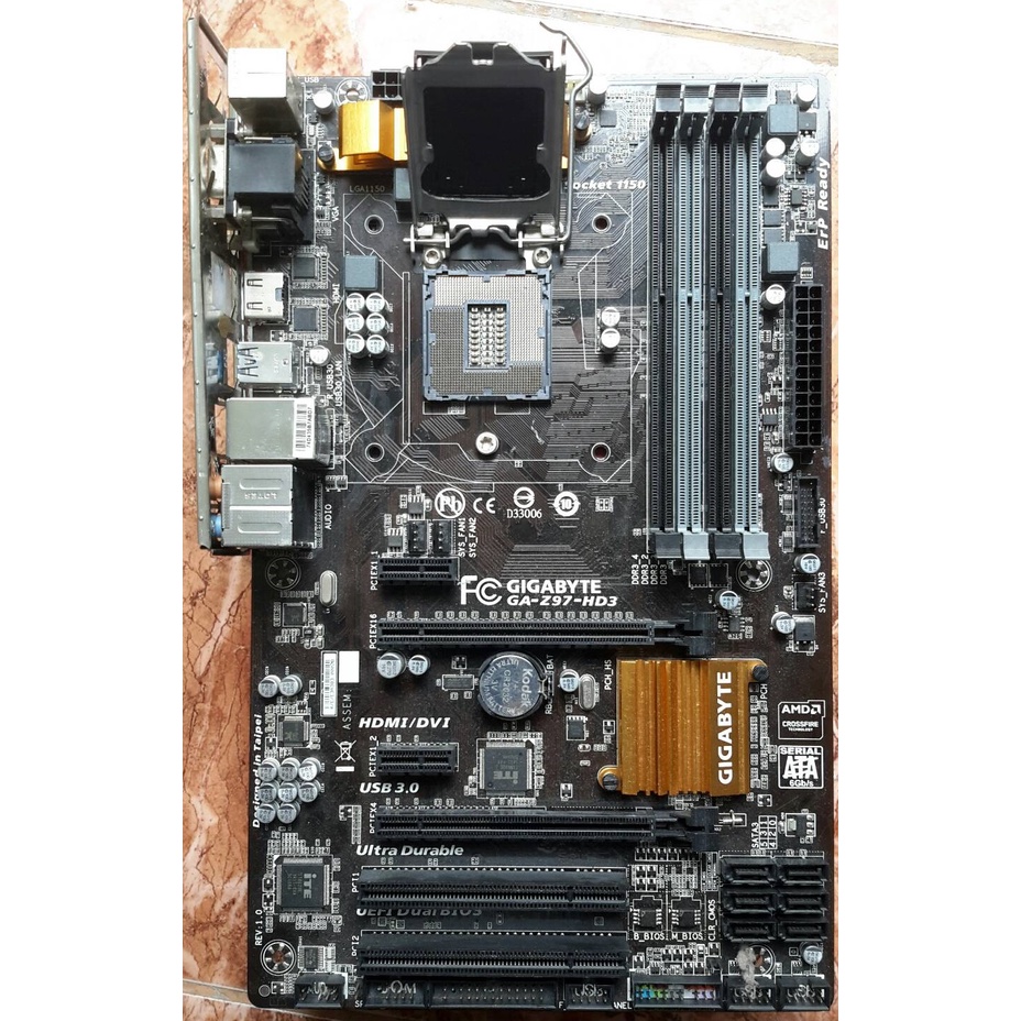 MAINBOARD 1150 GIGABYTE Z97-HD3