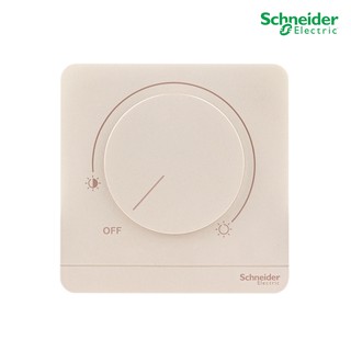 Schneider สวิตช์หรี่ไฟ Dimmer สำหรับหลอด LED 50…250VA/หลอดไส้ 50...250W-220...240VACสีทอง - AvatarOn E - E8331RD250_WG