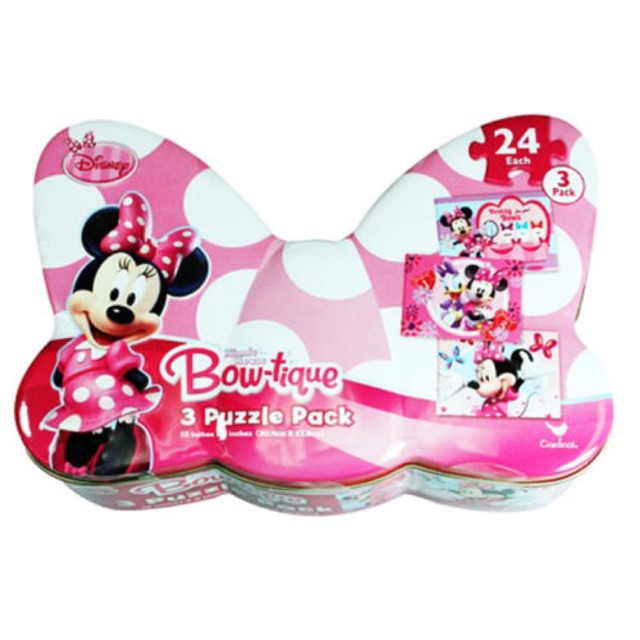จิ๊กซอว์ 3 PUZZLE PACK - MINNIE MOUSE BOW-TIQUE