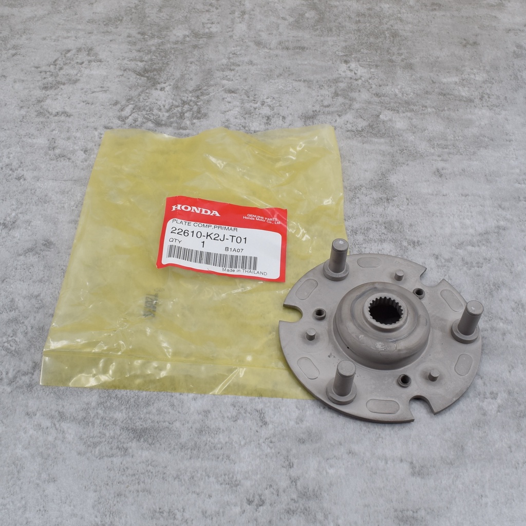 จานคลัชก้อน/ต้นกำลังขับตัวนอก(หลักคลัช) EXEDY สตาร์ทเท้า เวฟ/ดรีม 110i ปี2021 แท้ศูนย์ฮอนด้า 22610-K