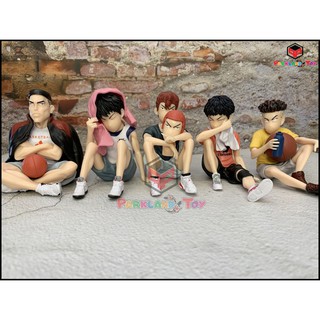 โมเดล สแลมดั้ง นั้ง 5 ตัว ครบเซ็ท (ความสูง 10 เซ็น) Model Slamdunk Tall 10CM