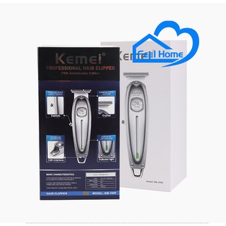 ปัตตาเลี่ยนตัดผมรุ่นKemei KM1949 แบตตาเลียนตัดผม ใบตัดละเอียด 0.45-0.8MM. แบบชาร์จไฟฟ้า แบบไร้สาย