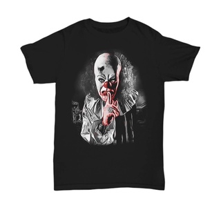 เสื้อยืดครอปเสื้อยืด พิมพ์ลาย Dont Be Scared Pennywise It Stephen King สีดําS-5XL