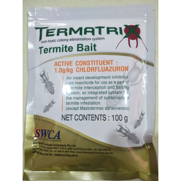 Termatrix termite bait เหยื่อกำจัดปลวก ยากำจัดปลวก ฆ่าปลวกตายยกรัง ยาปลวก สินค้าใหม่มาก ผลิตปี 67