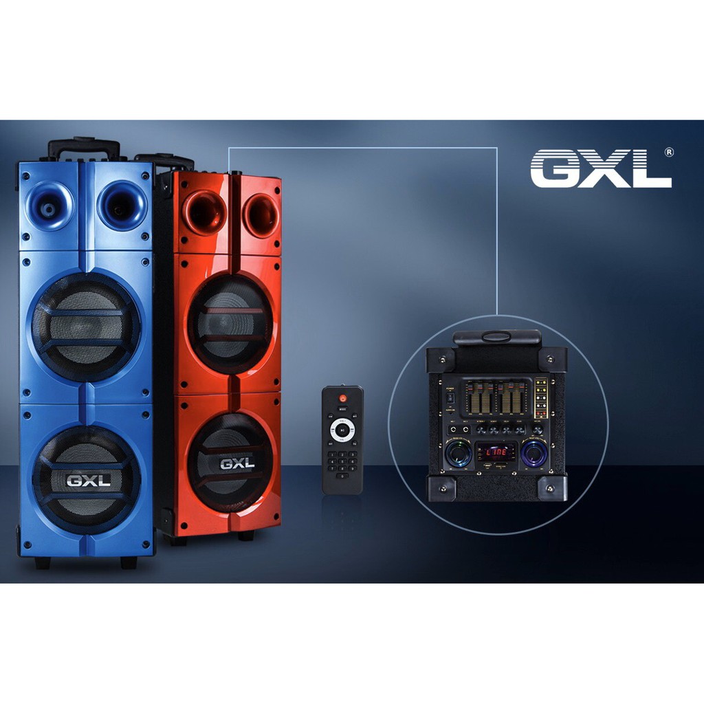 ลําโพงบลูทูธ  GXL 5000วัตต์   8”