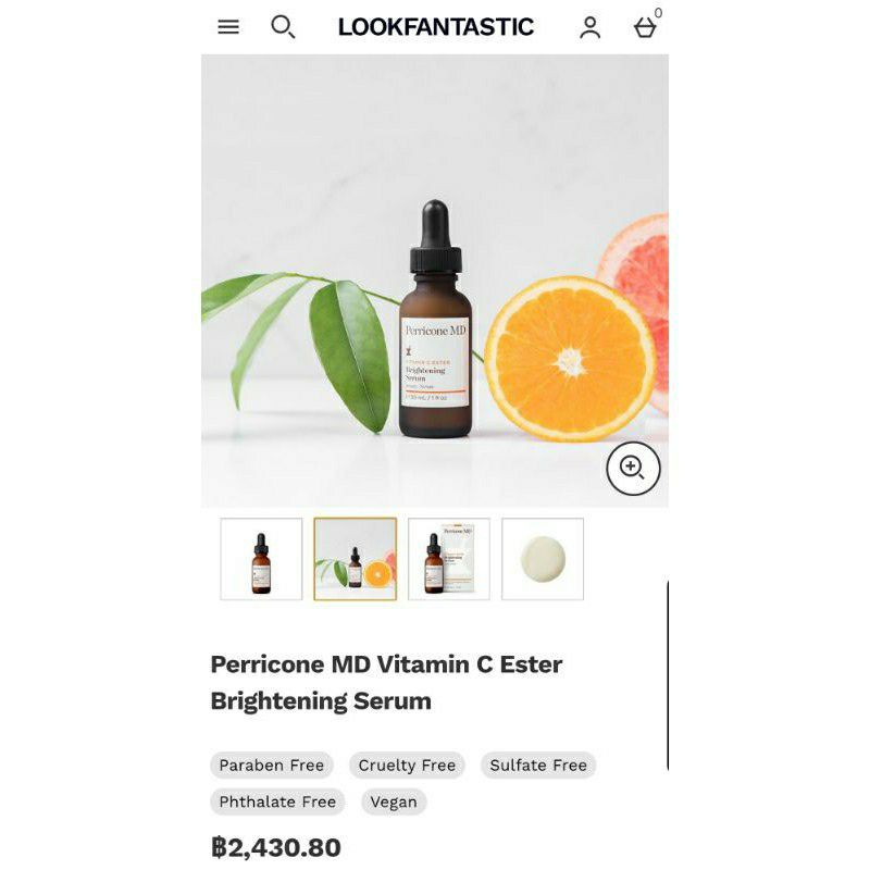 พร้อมส่งPerricone MD Vitamin C Ester Brightening Serum 30ml