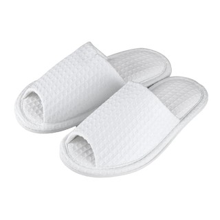 รองเท้าสลิปเปอร์ WAFFLE WAFFLE สีขาว SLIPPERS WAFFLE WHITE