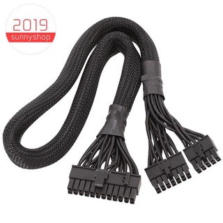 สายเคเบิลพาวเวอร์ซัพพลาย 14+10Pin เป็น 24 Pin ATX 20+4 Pin PC PSU Motoard สําหรับ Corsair AX1500I AX1200I AX860I AX760I