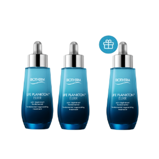 [แพ็คคู่] BIOTHERM LIFE PLANKTON™ ELIXIR 50ML ไบโอเธิร์ม ไลฟ์ แพลงตอน อีลิเซียร์ 50 มล. เซรั่มเพื่อผิวอ่อนเยาว์ กระชับ กระจ่างใส x 2