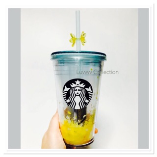 Starbucks Korea 2019 Spring Blooming Siren 16oz Cold Cup.