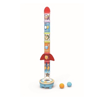 Hape - Rocket Ball Air Stacker ของเล่นวิทยาศาสตร์ จรวดเป่าบอล 18M+