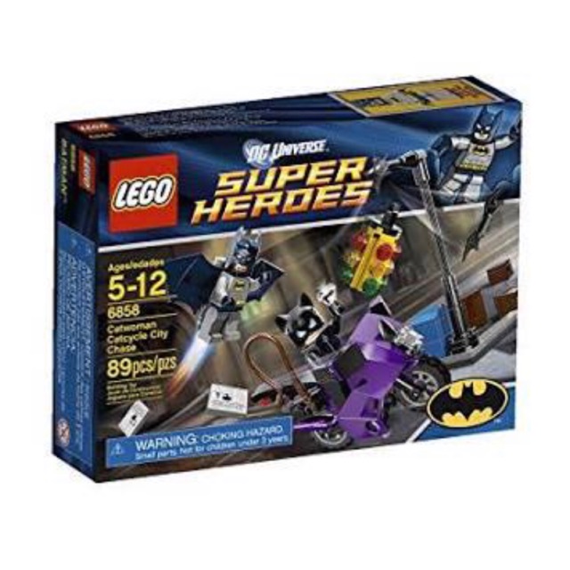 6858 lego superhero cat woman เลโก้