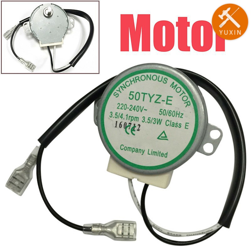 มอเตอร์ซิงโครนัสมืออาชีพ 50TYZ-E 220V 50/60Hz มอเตอร์สําหรับเครื่องก้อนน้ําแข็ง