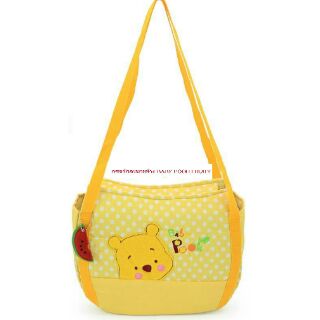 🎋ใหม่ล่าสุด👜กระเป๋าสะพายข้าง Baby Pooh Fruity-M👌งานลิขสิทธ์แท้100%✔สินต้าพร้อมส่งเก็บเงินปลายทาง