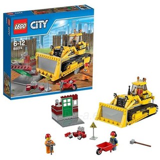 LEGO CITY : No.60074 LEGO CITY DEMOLITION BULLDOZER SET ชุดทีมก่อสร้าง ทุบ ทำลาย รถไถ ของแท้ 100%