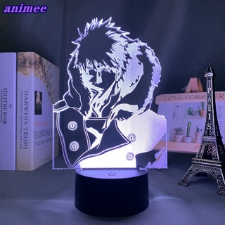 โคมไฟ Led RGB รูปมังงะ 3d เปลี่ยนสีได้ ของขวัญ สําหรับตกแต่งห้อง