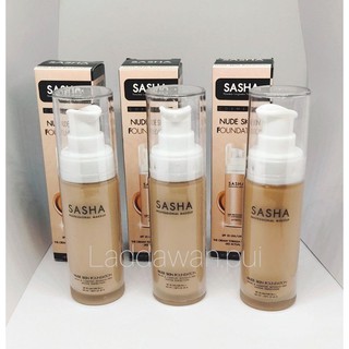 รองพื้น ซาช่า สกิน นู๊ด ฟาวน์เดชั่น Sasha Nude Skin Foundation