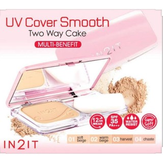 IN2IT UV Cover Smooth Multi-Benefit Two Way Cake