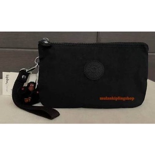 ส่งฟรีEMS Kipling Creativity XL Large Purse -  Black Tonal