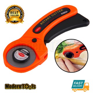 MT Rotary Cutter 45 mm คัทเตอร์ โรตารี่ วงกลม ขนาดใหญ่ ตัดผ้า หนัง กระดาษ