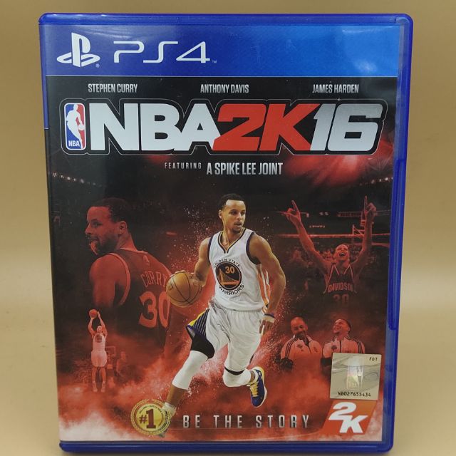 (มือสอง) มือ2 เกม ps4 : NBA 2K16 โซน3 แผ่นสวย