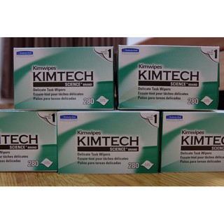 กระดาษเช็ดเลนส์ เช็ดสายไฟเบอร์ KIMTECH SCIENCE KIMWIPES (280แผ่น/กล่อง)