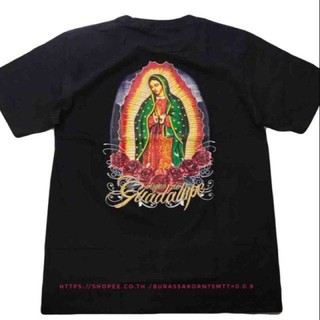 T-shirt  เสื้อยืดพระแม่มารี เสื้อพระแม่มารี เสื้อยืดแขนสั้น พระแม่มารีS-5XL