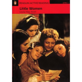 DKTODAY หนังสือ PENGUIN ACTIVE READING 1:LITTLE WOMEN BK/CD PK **แผ่นซีดีมีปัญหาไม่รับเปลียนคืน**