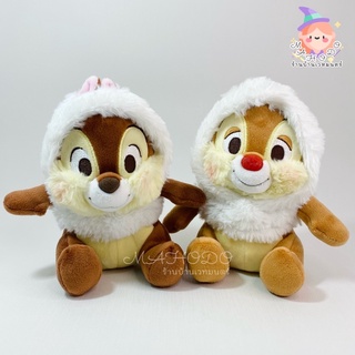 ตุ๊กตาชิพเดล Chip Dale (มือสอง) ขนาด 6 นิ้ว Disney Store ดิสนีย์สโตร์ ดิสนีย์ ชิพเดล ชิปมังก์ ชิพเดลฮู้ด ป้ายปราสาท