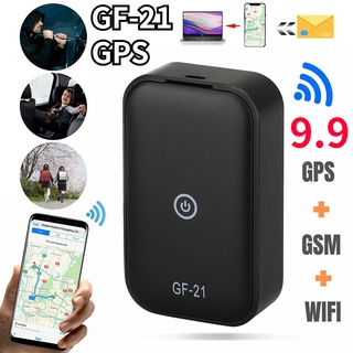 GF21 GPS แมว เครื่องติดตาม gpsติดตาม เครื่องดักฟัง GPS ติดตามบันทึกสิ่งประดิษฐ์ฟังระยะไกล ที่บันทึกได้ WIFI + LBS + GPS