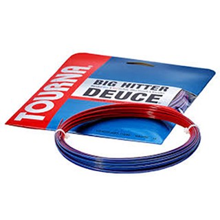 Tourna Big Hitter Deuce Blue/Red เอ็นเทนนิส 1 pack 12m. สีน้าเงิน แดง