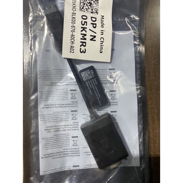 Dell /HP Adapter - DisplayPort to VGAของใหม่