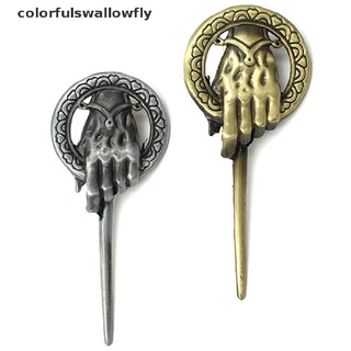 Colorfulswallowfly New Charming Game of Thrones Hand of the King Lapel Replica Costume Pin Brooch
A Small Dress Brooch That The King of The New and Fascinating Game of Thrones Lap