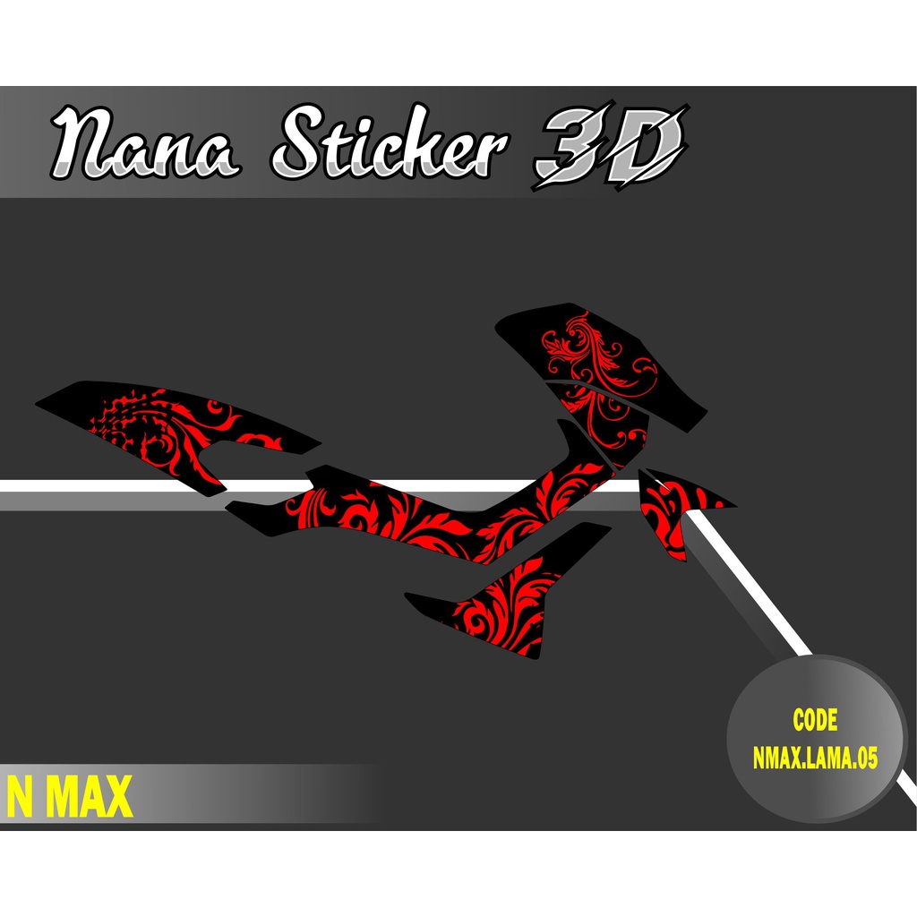 OLD NMAX STRIPING 2019 NMAX สติ๊กเกอร์ VARIATION 2019 VARIATION 05