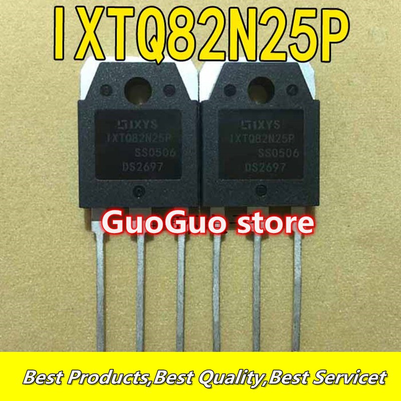 5pcs Original IXTQ82N25P TO-3P IXTQ82N25 82N25 82A 250V Power MOSFET ทรานซิสเตอร์